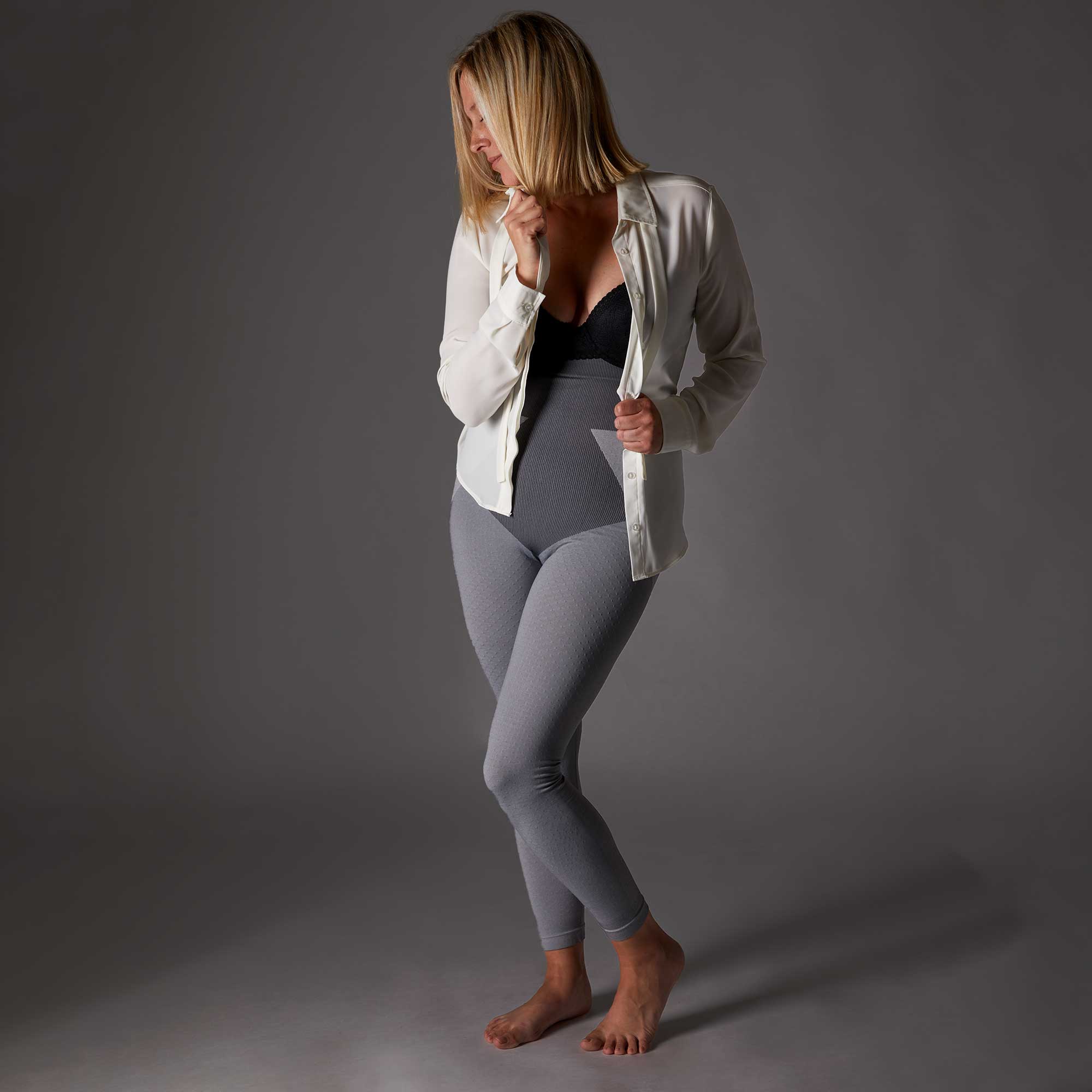 Buy Redefined Grey Tummy Thigh Shapewear Online. –