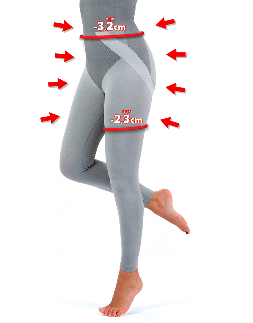 Mass And Slim Legging Flat Stomach Slimming Leggings Lanaform