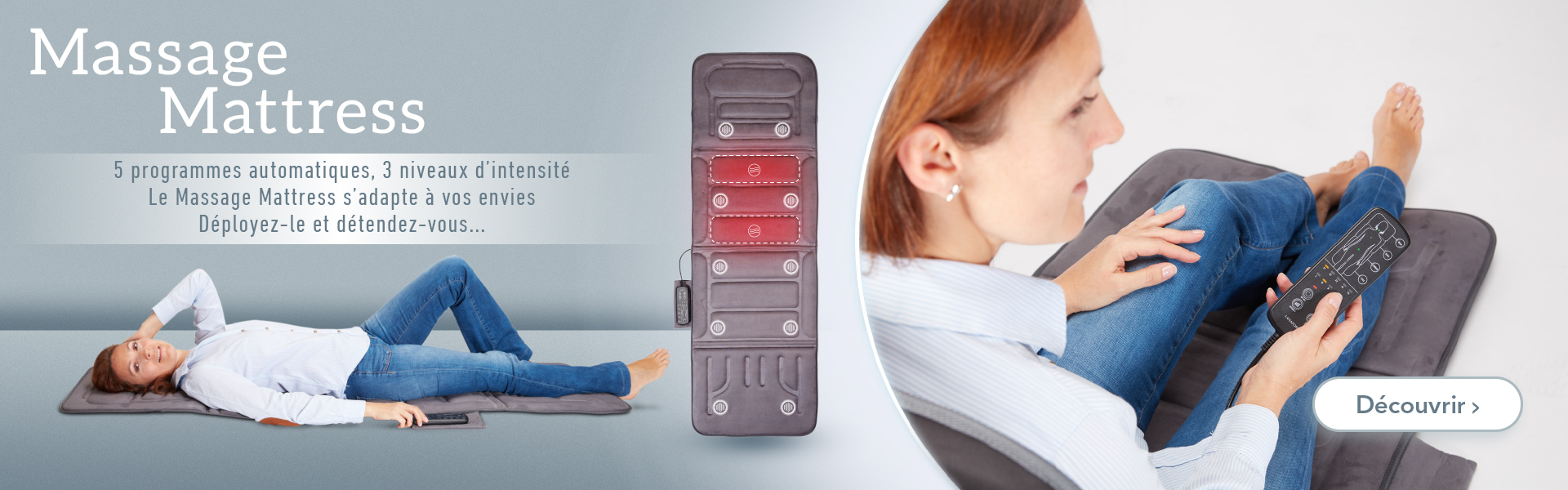 Massage Mattress - Tapis chauffant et massant