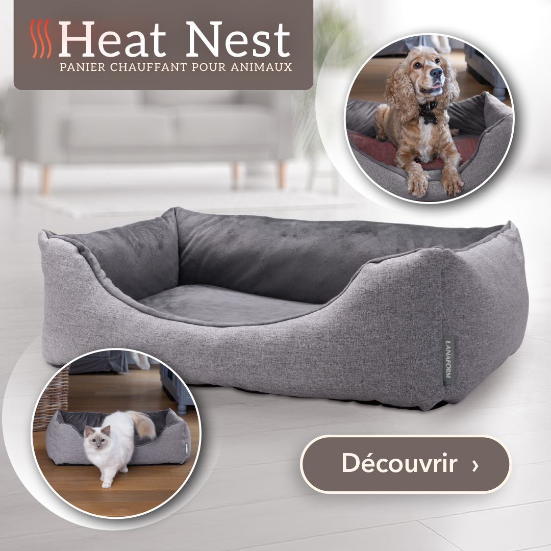 Panier chauffant pour animaux