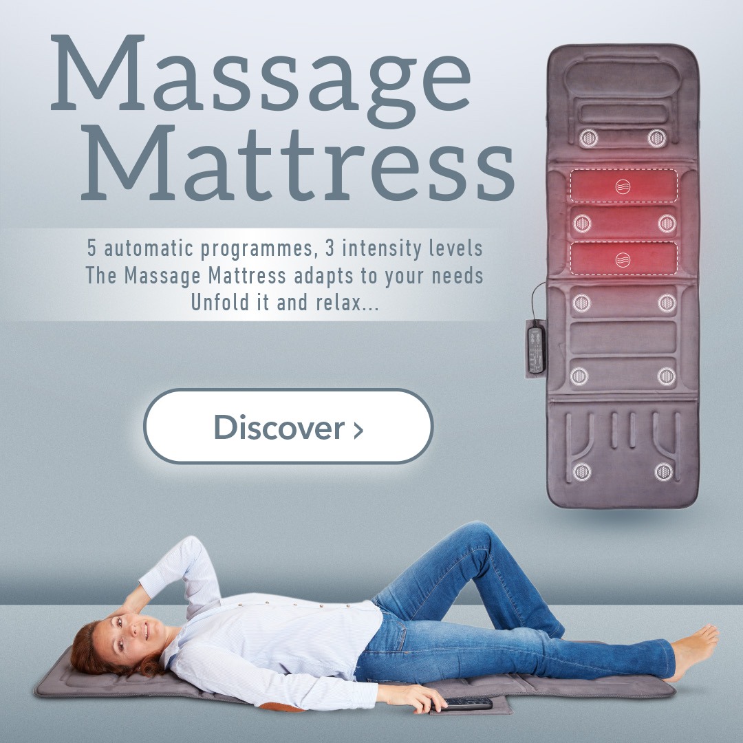Massage Mattress - Heating and massaging mat