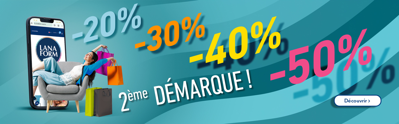 Soldes - 2ème démarque !